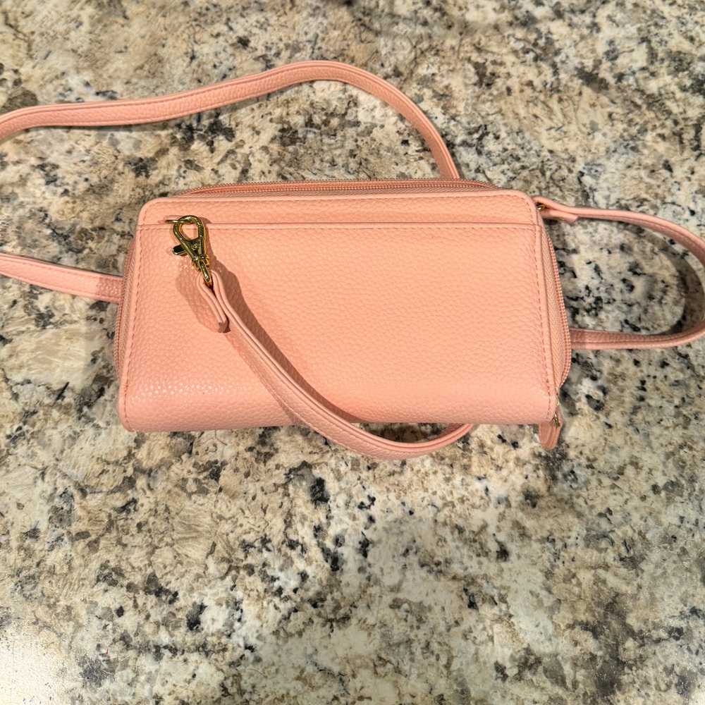 Vegan Leather crossbody wallet